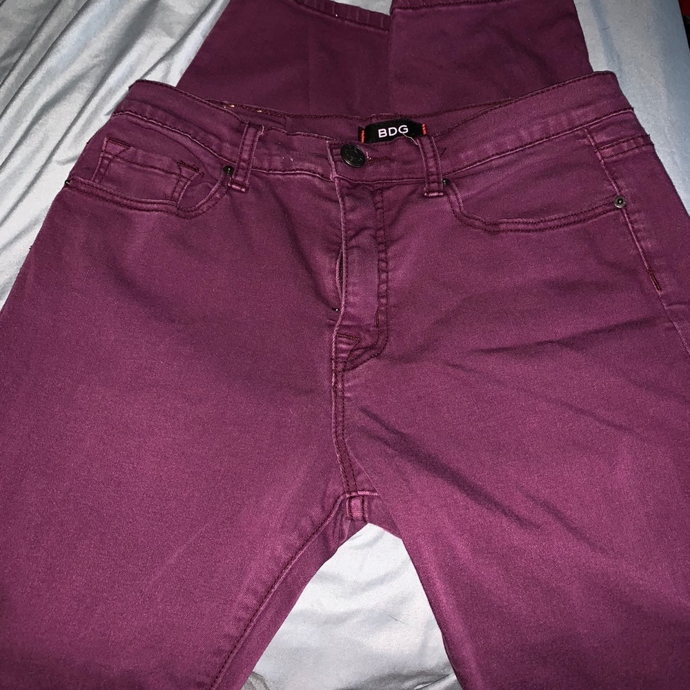 BDG High Rise Cigarette Ankle Jeans